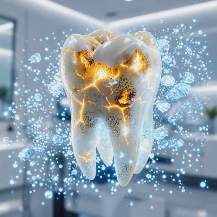 Animación 3D de una muela